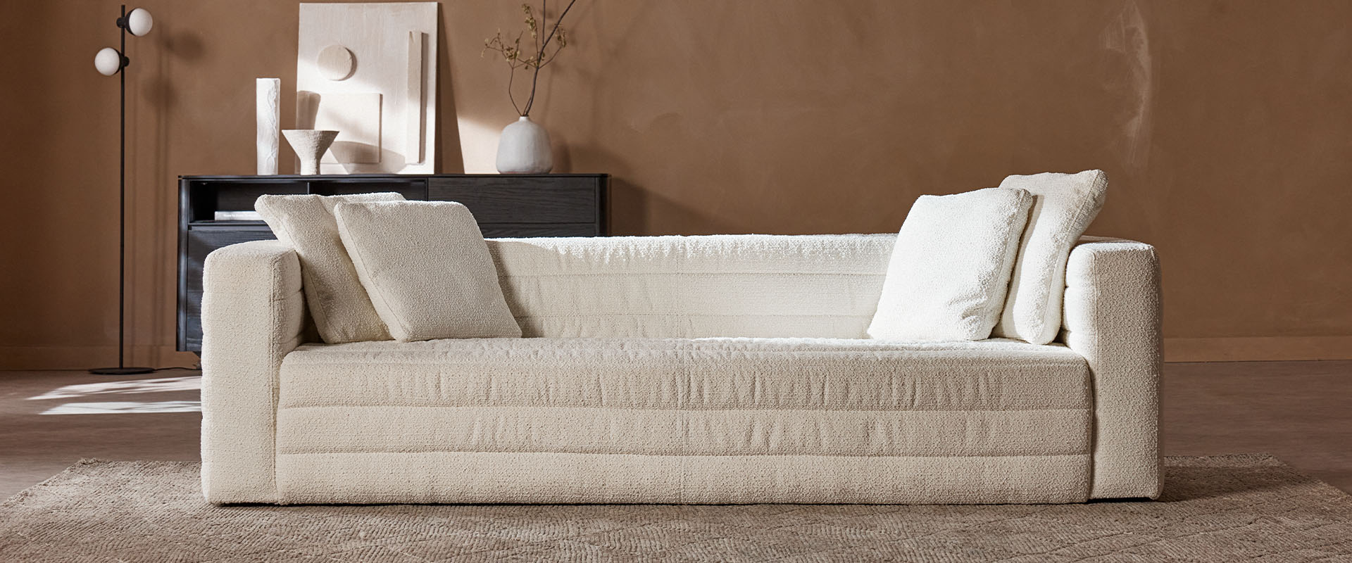 Metropol Fabric Sofa Contemporary Modular Lounge Nick Scali