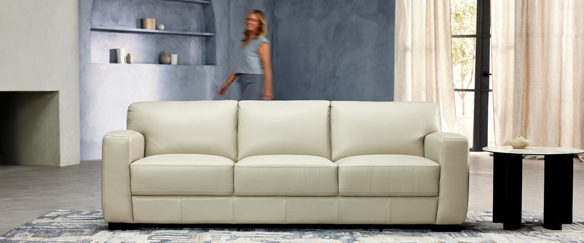 Buckley 2025 leather sofa