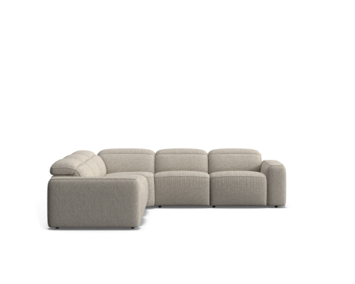 Suffolk 7 seat corner modular with electric recliners & electric headrests