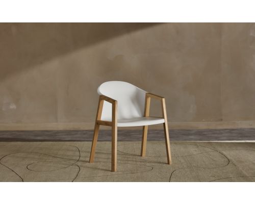 Beverly ash wood dining chair