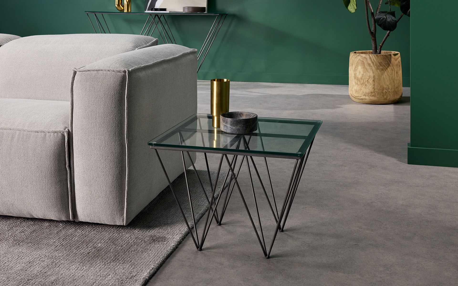 Side & Lamp Tables Marble, Rattan & Timber Nick Scali