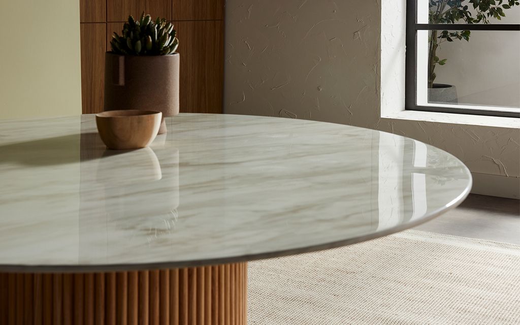 Dining Tables Round, Extendable & Marble Nick Scali