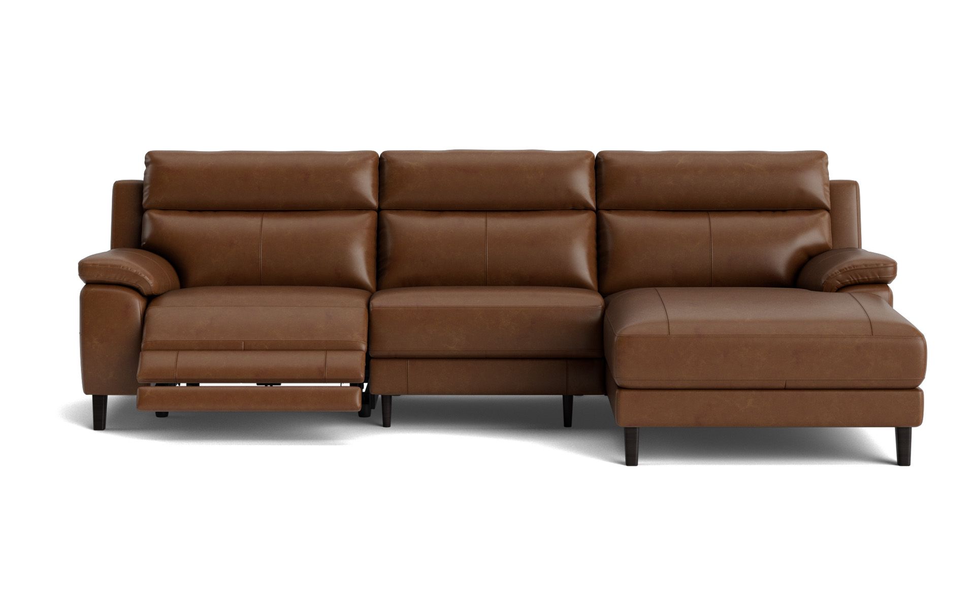 Memphis Leather Sofa Recliner Lounge Nick Scali