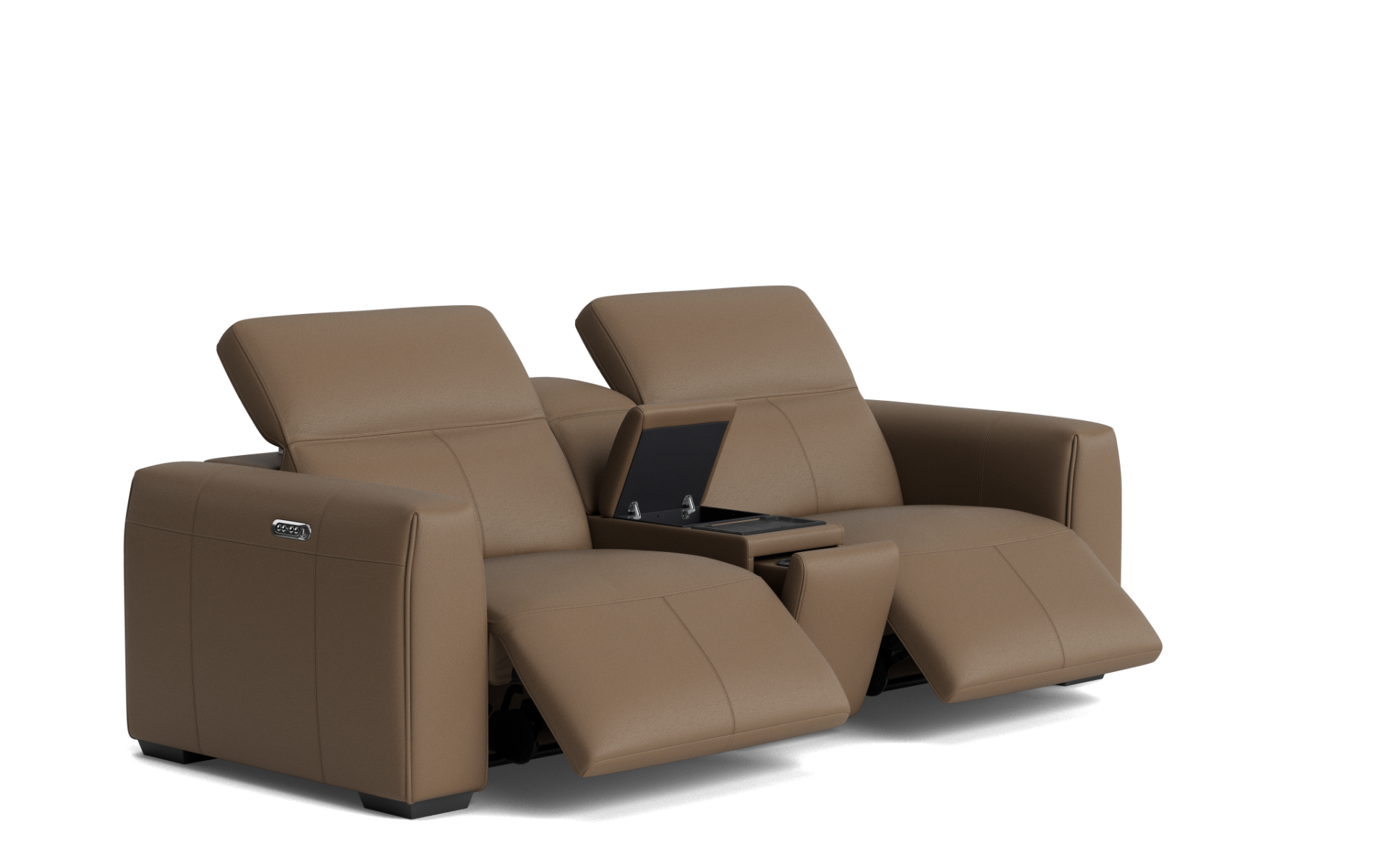 Norfolk Modular Sofa Leather Recliner Lounge Nick Scali