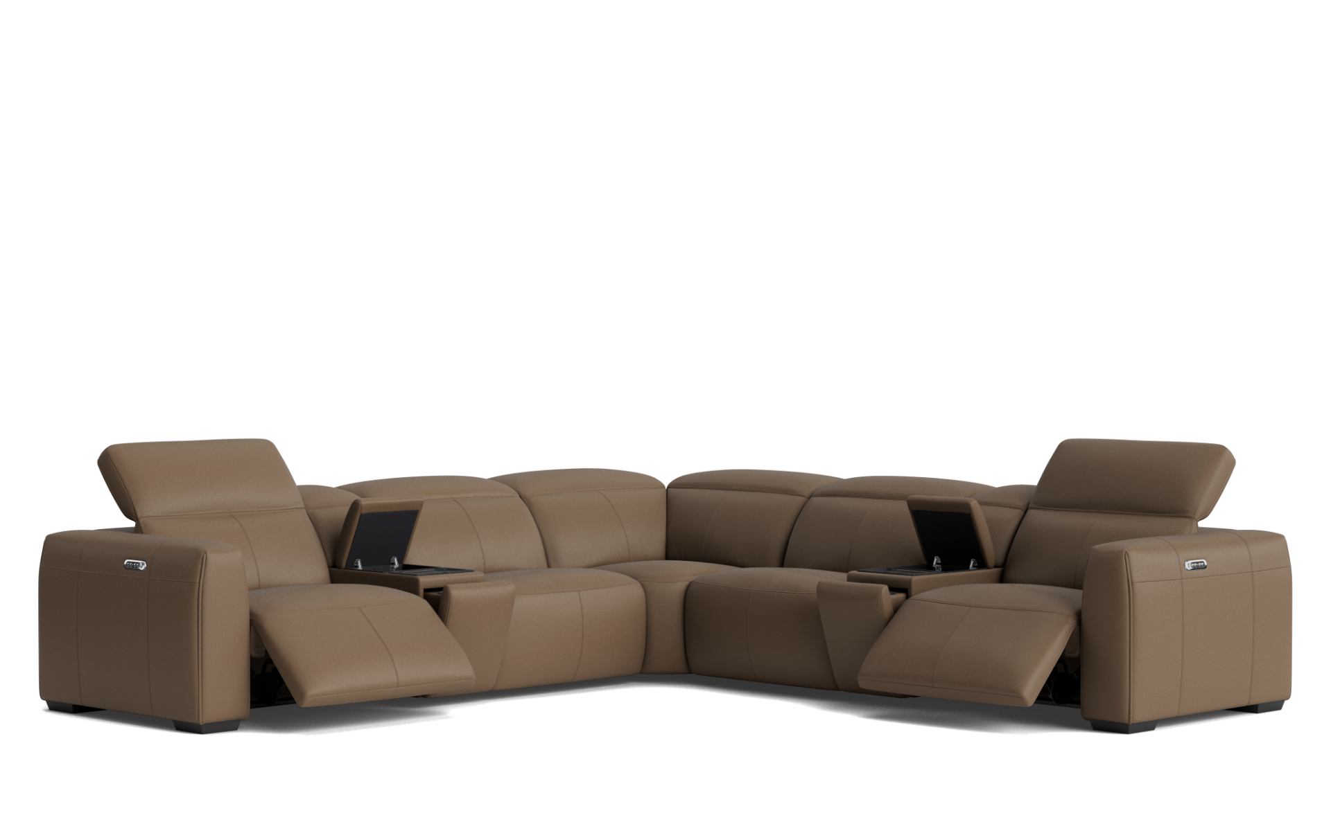 Norfolk Modular Sofa Leather Recliner Lounge Nick Scali