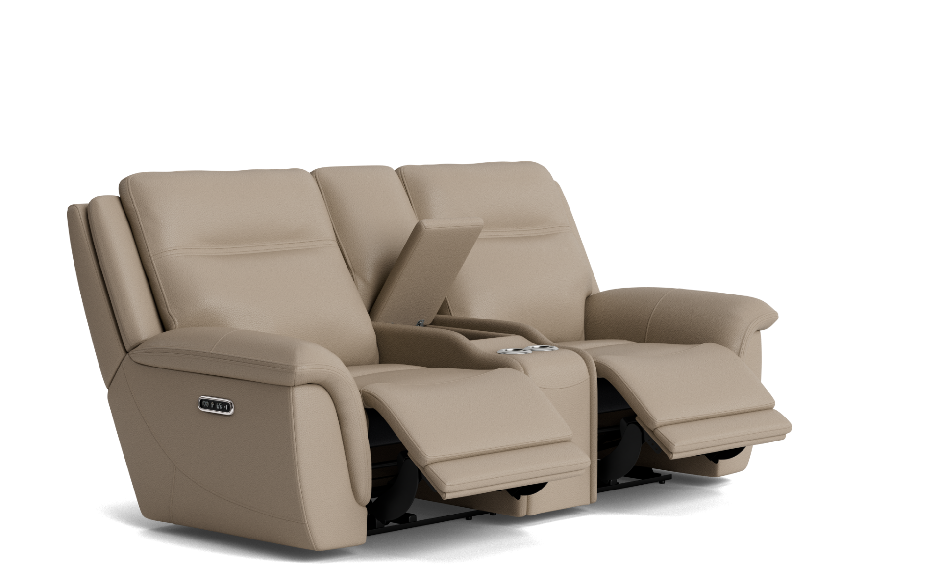 Otis Leather Sofa Recliner Lounge Nick Scali