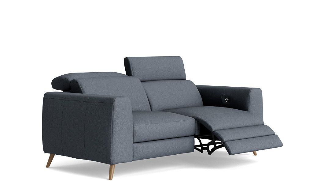 Hunter Recliner Sofa Leather Modular Lounge Nick Scali