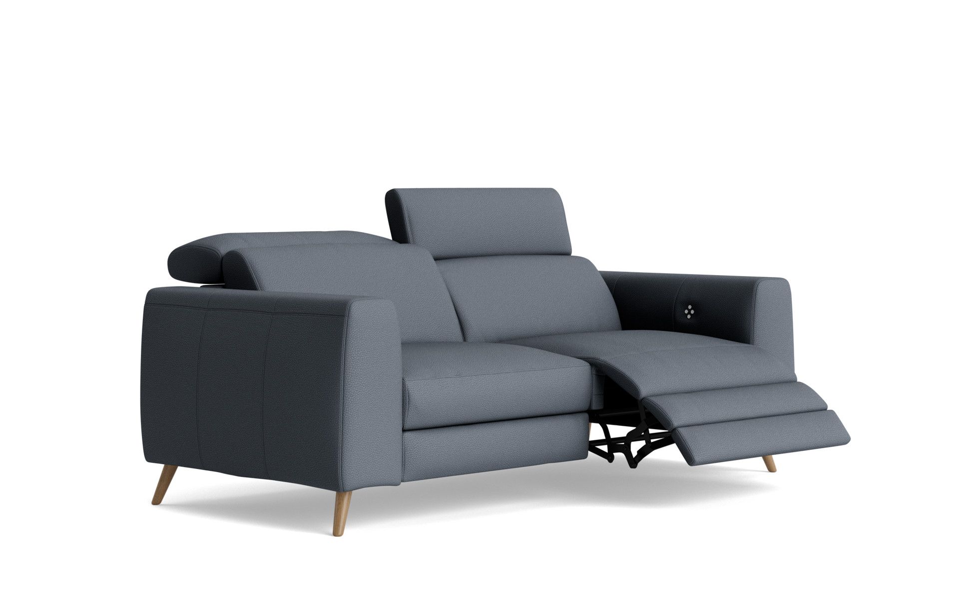 Hunter Recliner Sofa Leather Modular Lounge Nick Scali