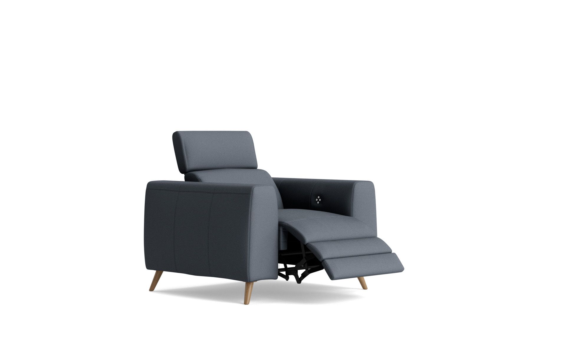 Hunter Recliner Sofa Leather Modular Lounge Nick Scali