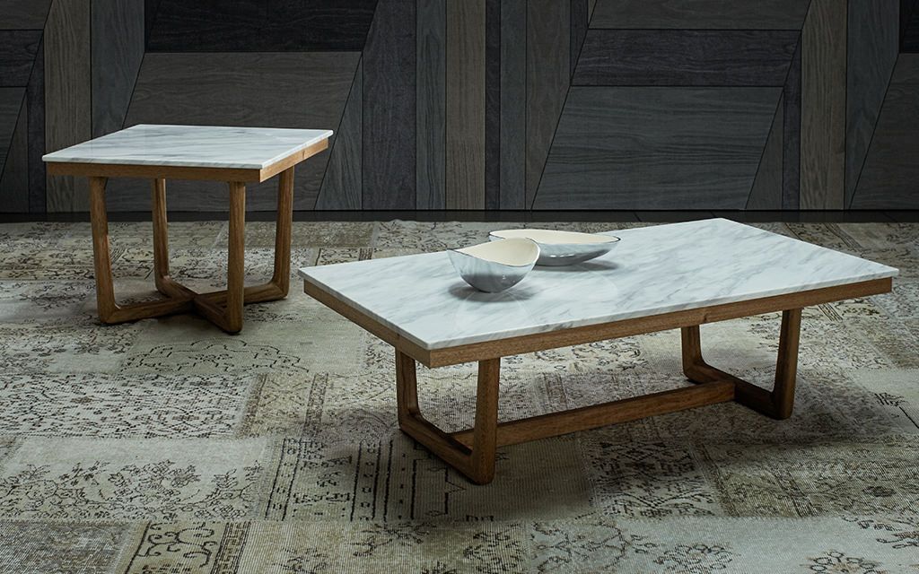 Coffee Tables Round, Glass, Marble, Black, White Nick Scali