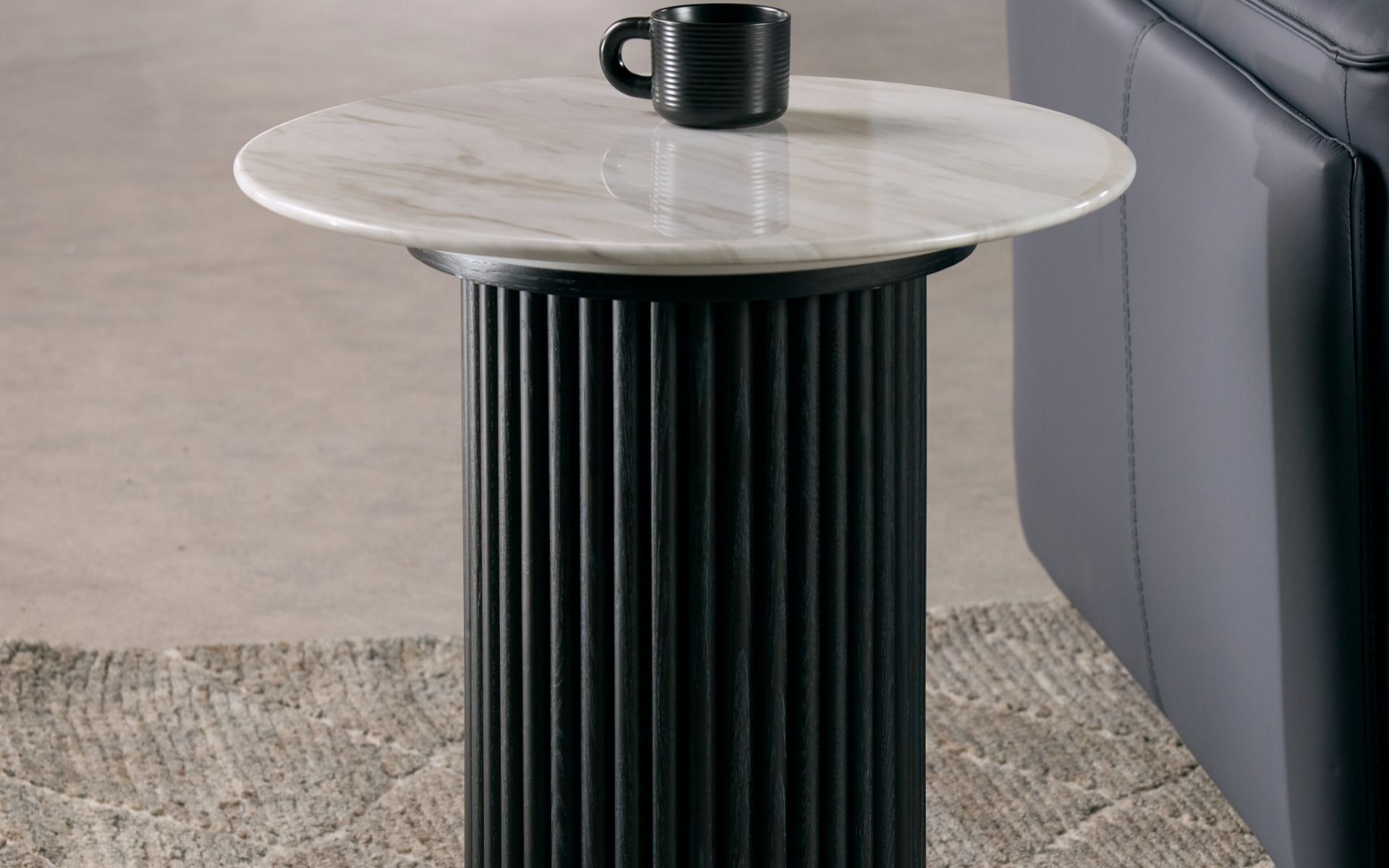 Side & Lamp Tables Marble, Rattan & Timber Nick Scali