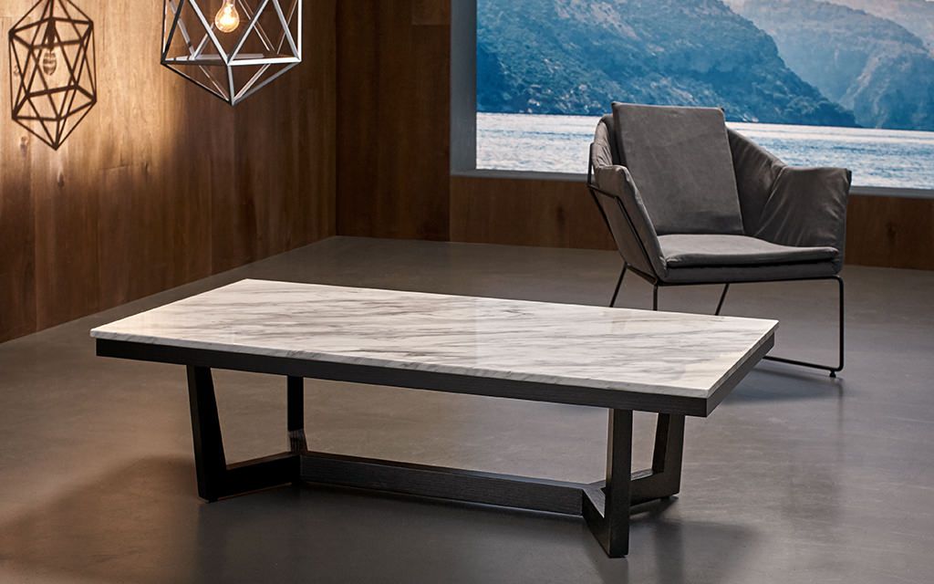 Coffee Tables Round, Glass, Marble, Black, White Nick Scali