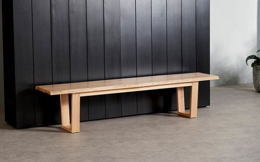 Blox TImber Bench Table