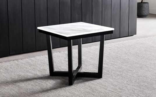 Provence Square Marble Side Table