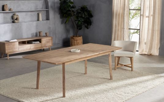 Agoura Extendable Timber Dining Table