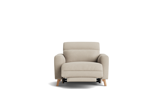 Barbuda Electric Recliner in Fabric Friday stone