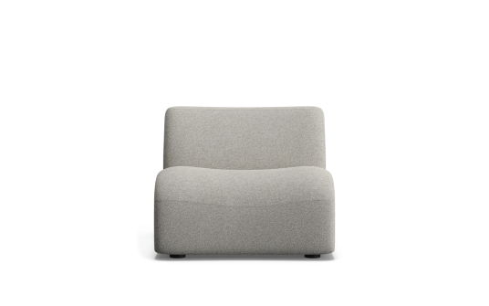 Osier 1.5 seat armless chair