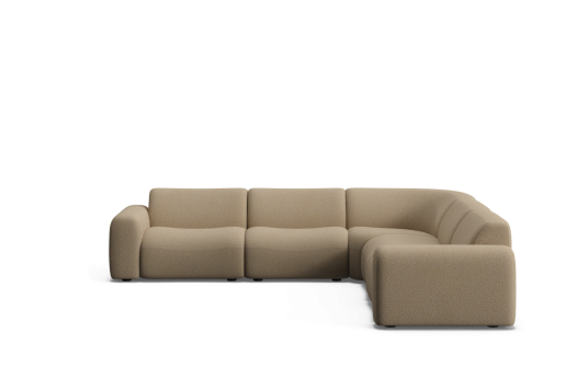 Osier 7 seat corner modular