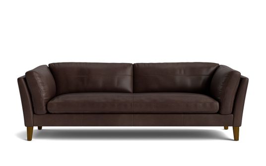 Braiden Leather 4 Seat Sofa 