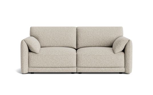 Harmony 3 seat in light grey coda fabric