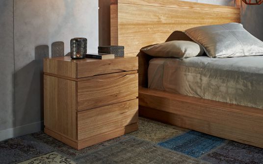 Springfield timber bedside table
