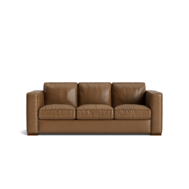 Minorca 3 seat in scottsdale vintage leather tan