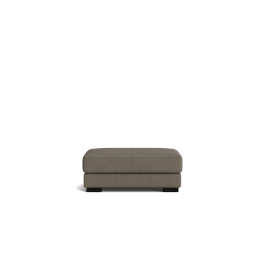 Nick scali store leather ottoman