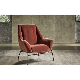 nick scali leather arm chair