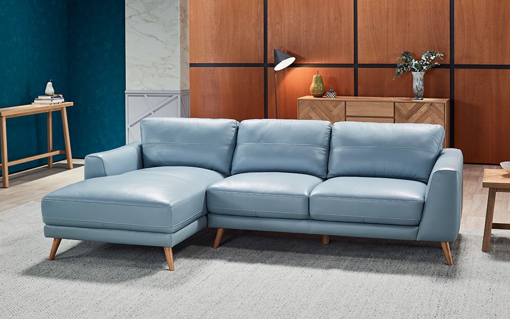 Nick scali blue clearance lounge