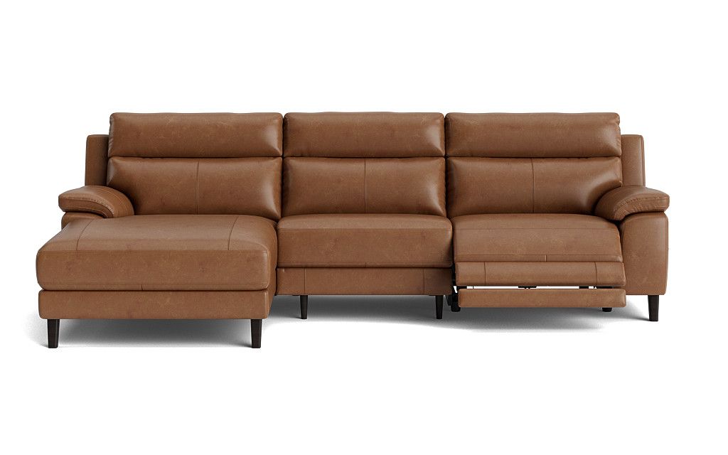 Memphis 3 seat electric recliner + electric headrest + chaise