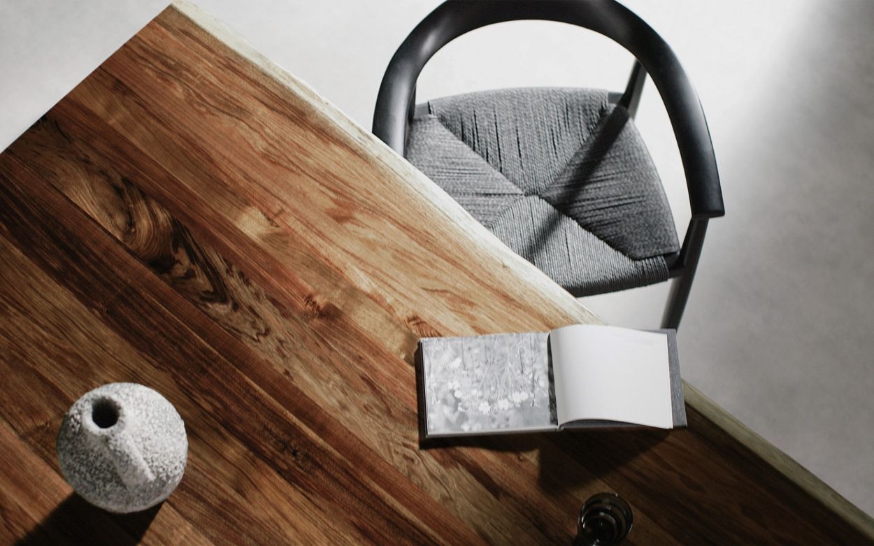 Nick scali store concrete dining table