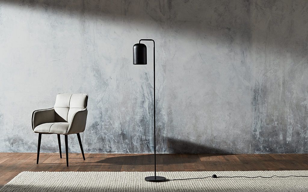 over chair floor lamp